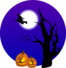 Halloween Scene Clip Art