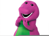 Barney Dinosaur Clipart Image
