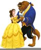 Beauty And The Beast Broadway Clipart Image