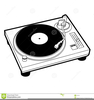 Turntable Arm Clipart Image