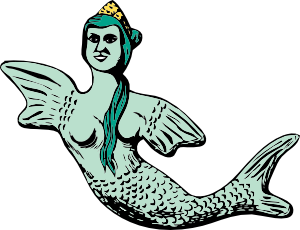Mermaid 4 Clip Art