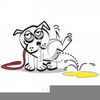 Dogs And Rainbows Clipart Image