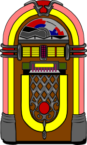 Fifties Jukebox Clip Art