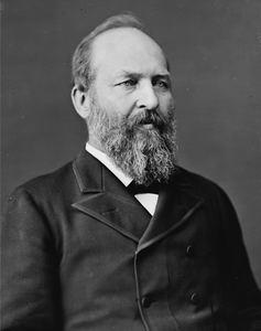 James Abram Garfield Photo Portrait Seated Image