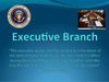 Executive Branch Definition Image