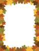 Thanksgiving Boarders Clipart Image