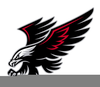 Red Hawk Clipart Image