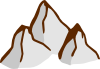 Game Map Symbols Mountains Clip Art