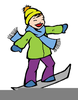 Free Snowboard Clipart Image