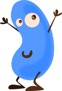Cartoon Bean Clip Art at Clker.com - vector clip art online, royalty