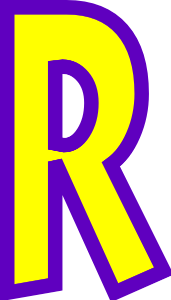 Letter R Clip Art at Clker.com - vector clip art online, royalty free