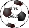 Eagles Soccer Ball Clip Art