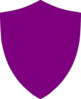 Purple Shield Clip Art