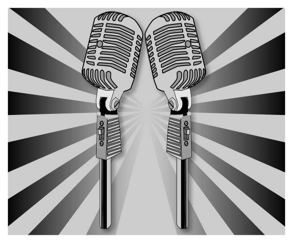 Microphone Clip Art at Clker.com - vector clip art online, royalty free