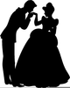 Disney Cinderella Silhouette Image