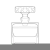 Perfume Bottle Outline Image