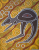 Aboriginal Art Kangaroo Image