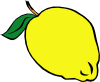 Whole Lemon Clip Art