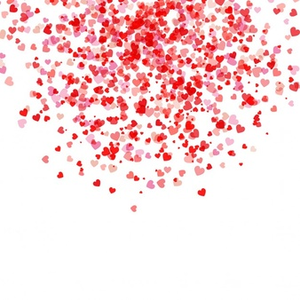 White Background With Hearts For Valentine | Free Images at  -  vector clip art online, royalty free & public domain