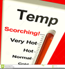 High Temperature Clipart Image