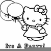 St Patricks Hello Kitty Clipart Image