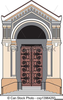 Clipart Church Door Image