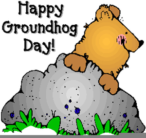 Ground Hog Day Clipart Image