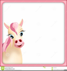 Clipart Pink Pony Image