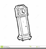 Free Clipart Grandfather Clock Image