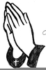 Praying Hand Free Clipart Image