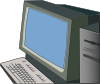 Desktop Computer Clip Art