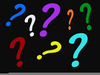 Question Marks Clipart Image