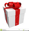 Christmas Present Bow Clipart Image