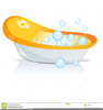 Free Baby Bathtub Clipart Image