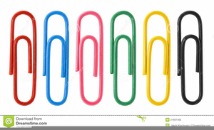 Free Clipart Of Paper Clips Image