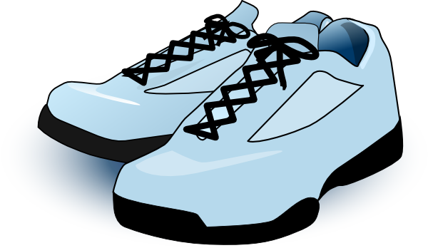 Tennis Shoes Clip Art at Clker.com - vector clip art online, royalty