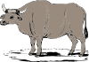 Gaur Clip Art