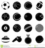 Football Clipart Black Background Image