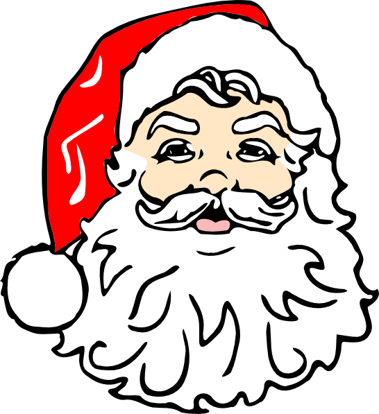Classic Santa Clip Art at Clker.com - vector clip art online, royalty