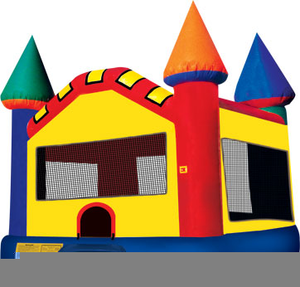 Clipart Pictures Of Bouncy Castles Image