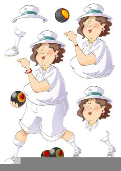 Ladies Lawn Bowls Clipart | Free Images at Clker.com - vector clip art