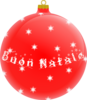 Christmas Red Ornament Clip Art