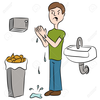Towel And Basin Clipart Image