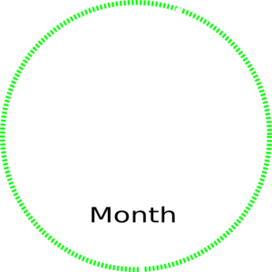 Circle With Month Clip Art