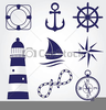 Compass Marine Clipart Image