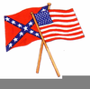 Free Confederate Flag Clipart Image