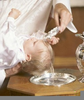 Infant Baptism Clipart Image