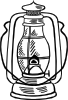 Hurricane Lamp Clip Art