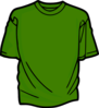 T-shirt-green Clip Art at Clker.com - vector clip art online, royalty ...