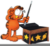 Garfield Animated Clipart Image